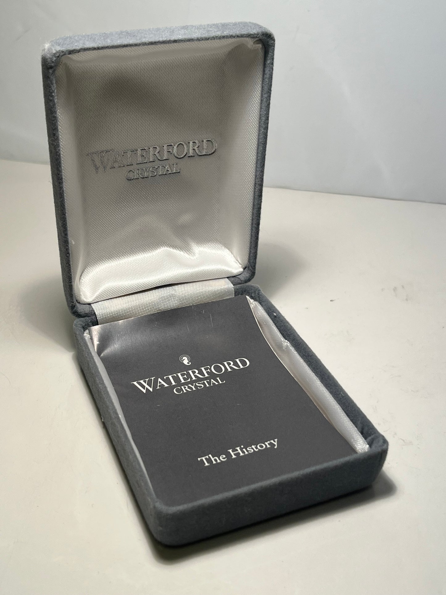 Waterford Crystal Heart Pendant with Box