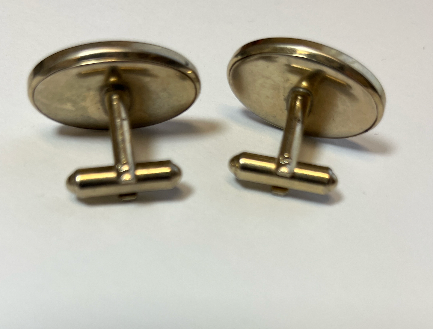 Vintage Reverse Painted Harness Racing Cufflinks