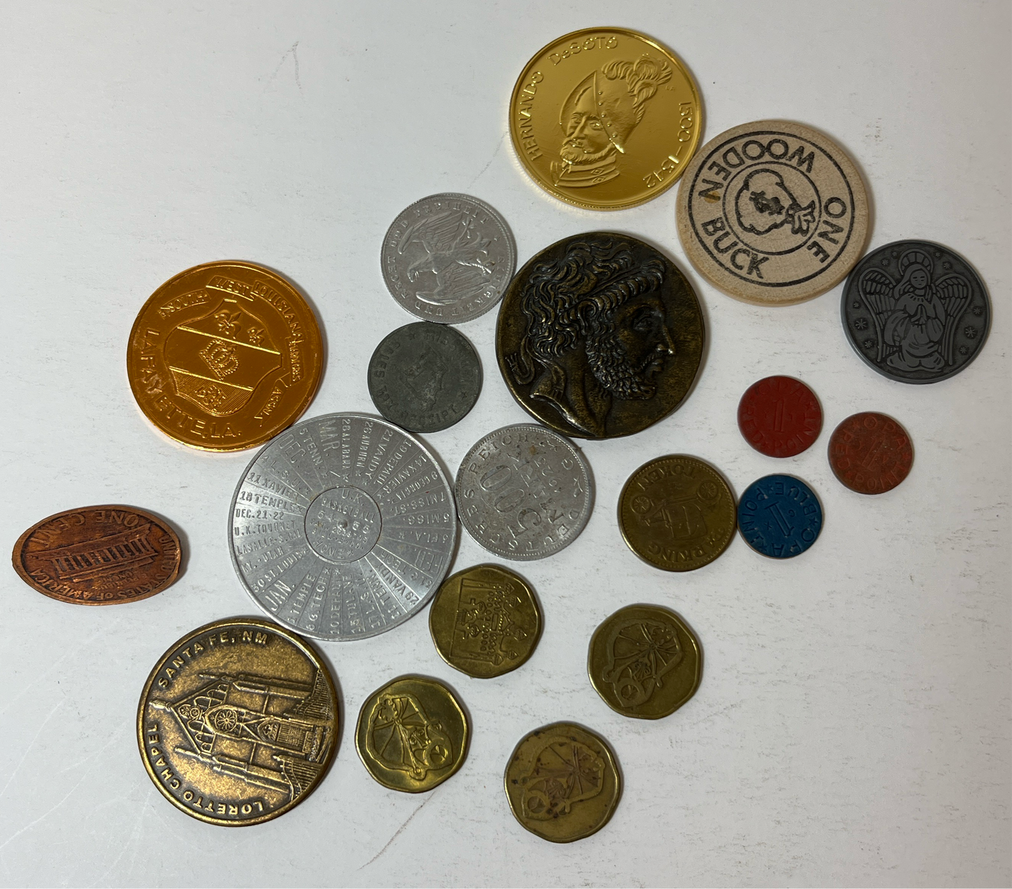 Collection of Vintage Tokens