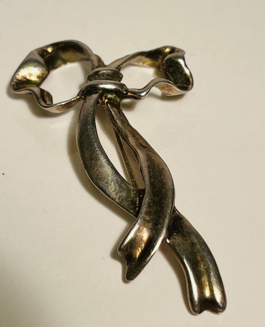 Vintage Sterling Silver Brooch