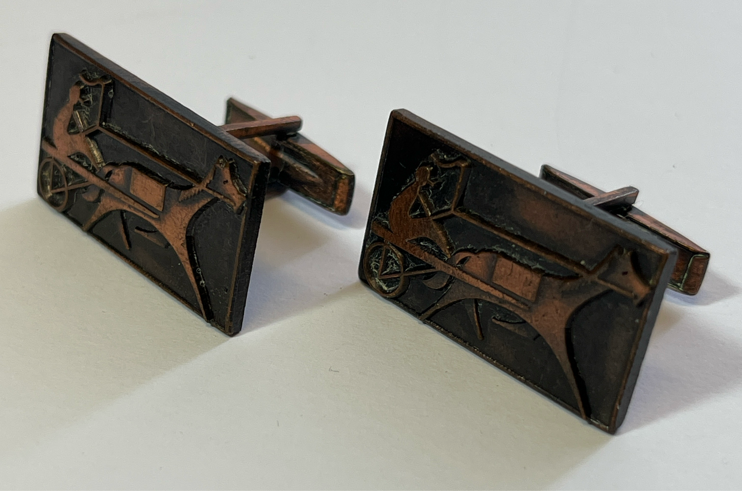 Vintage Copper Cufflinks