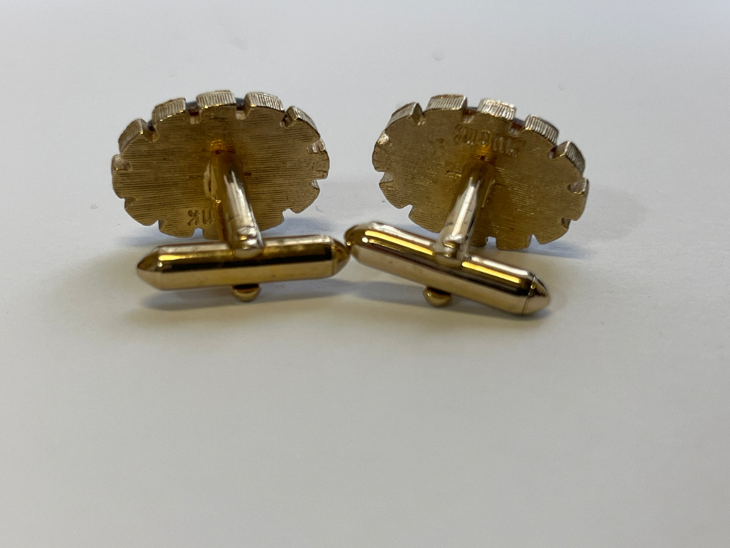 Vintage Swank Amber Cufflinks