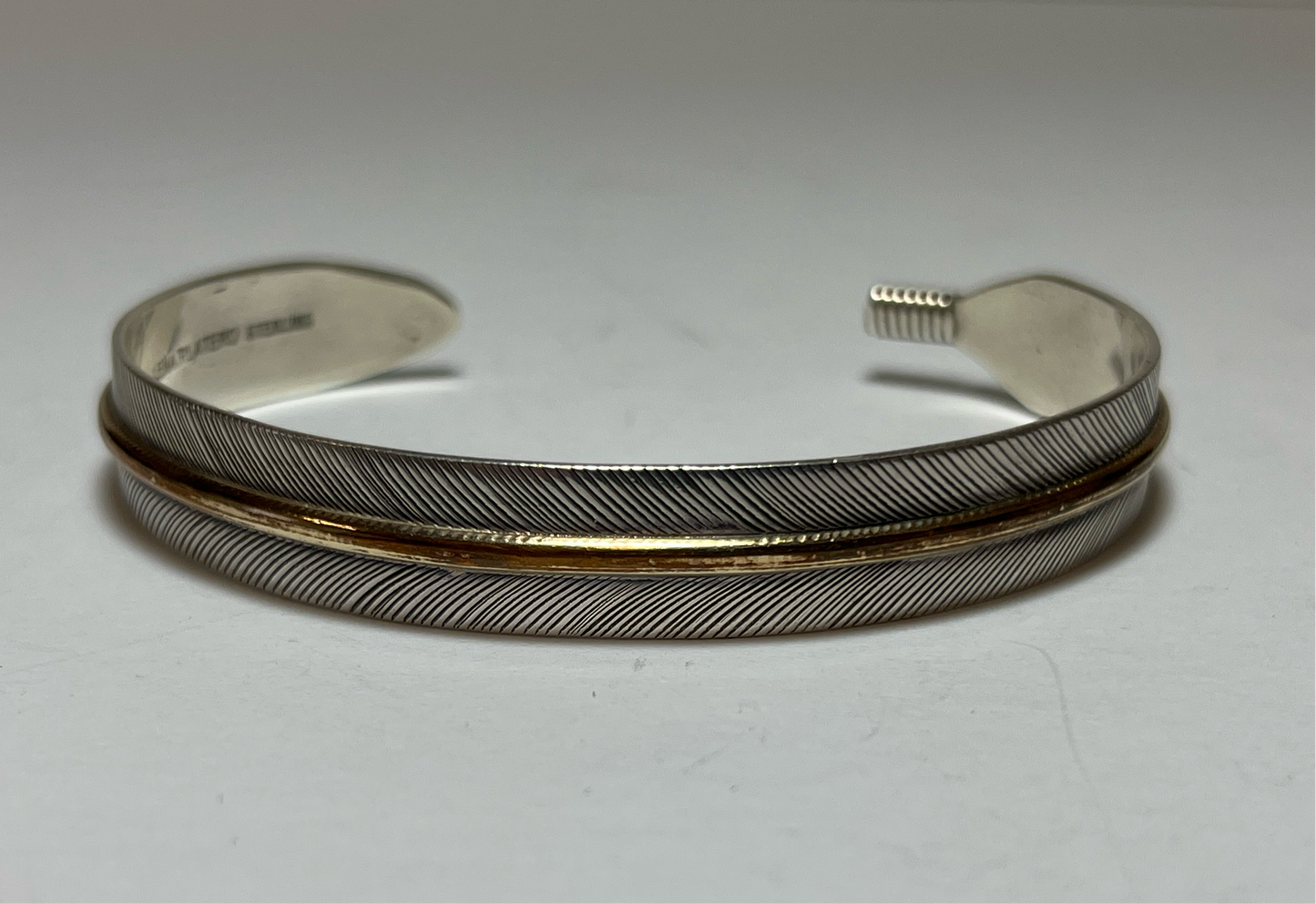 Lena Platero Sterling Silver & Copper Cuff Bracelet