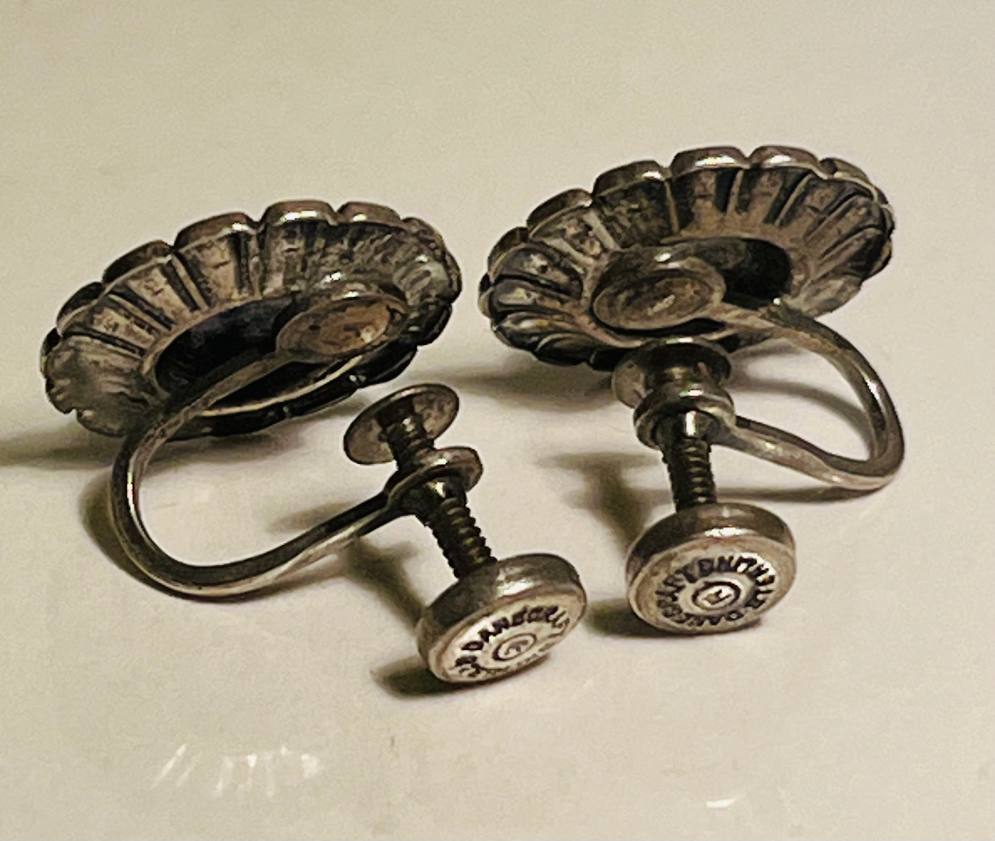 Vintage Danecraft Sterling Silver Earrings