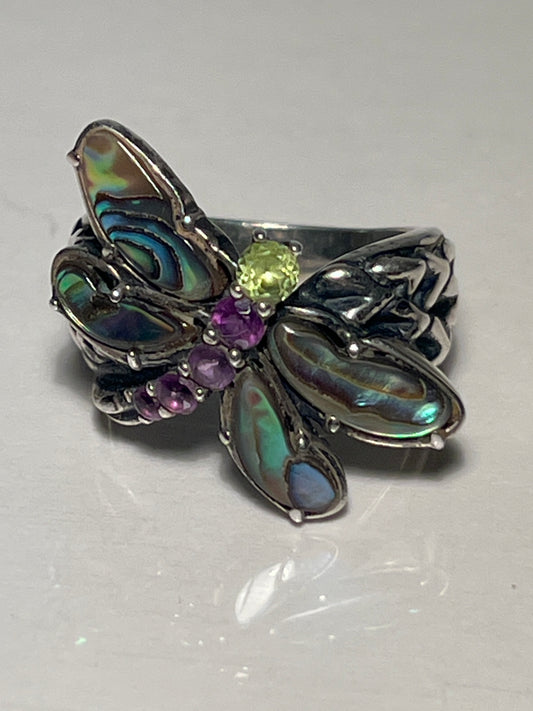 Carolyn Pollock Sterling Silver Firefly Ring