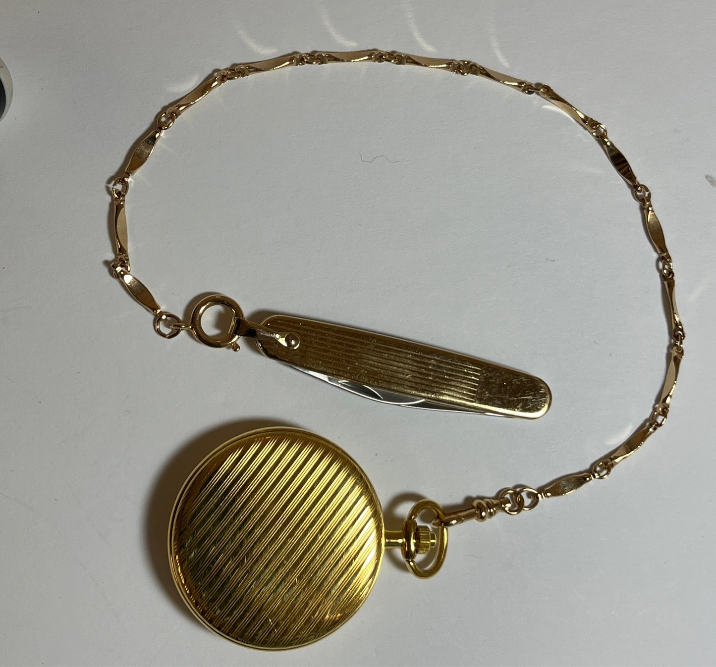 Colibri Pocket Watch with Knife