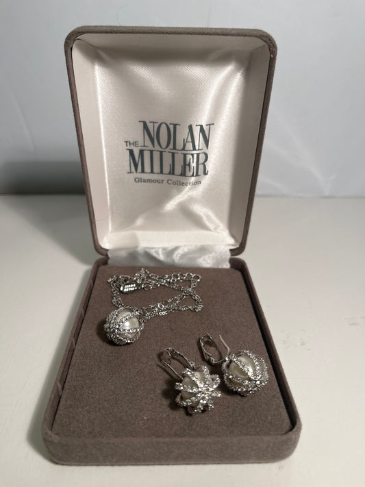 Nolan Miller Earrings & Necklace Set