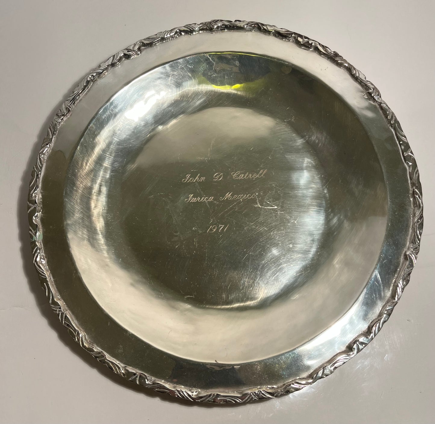 Sterling Silver Shallow Bowl