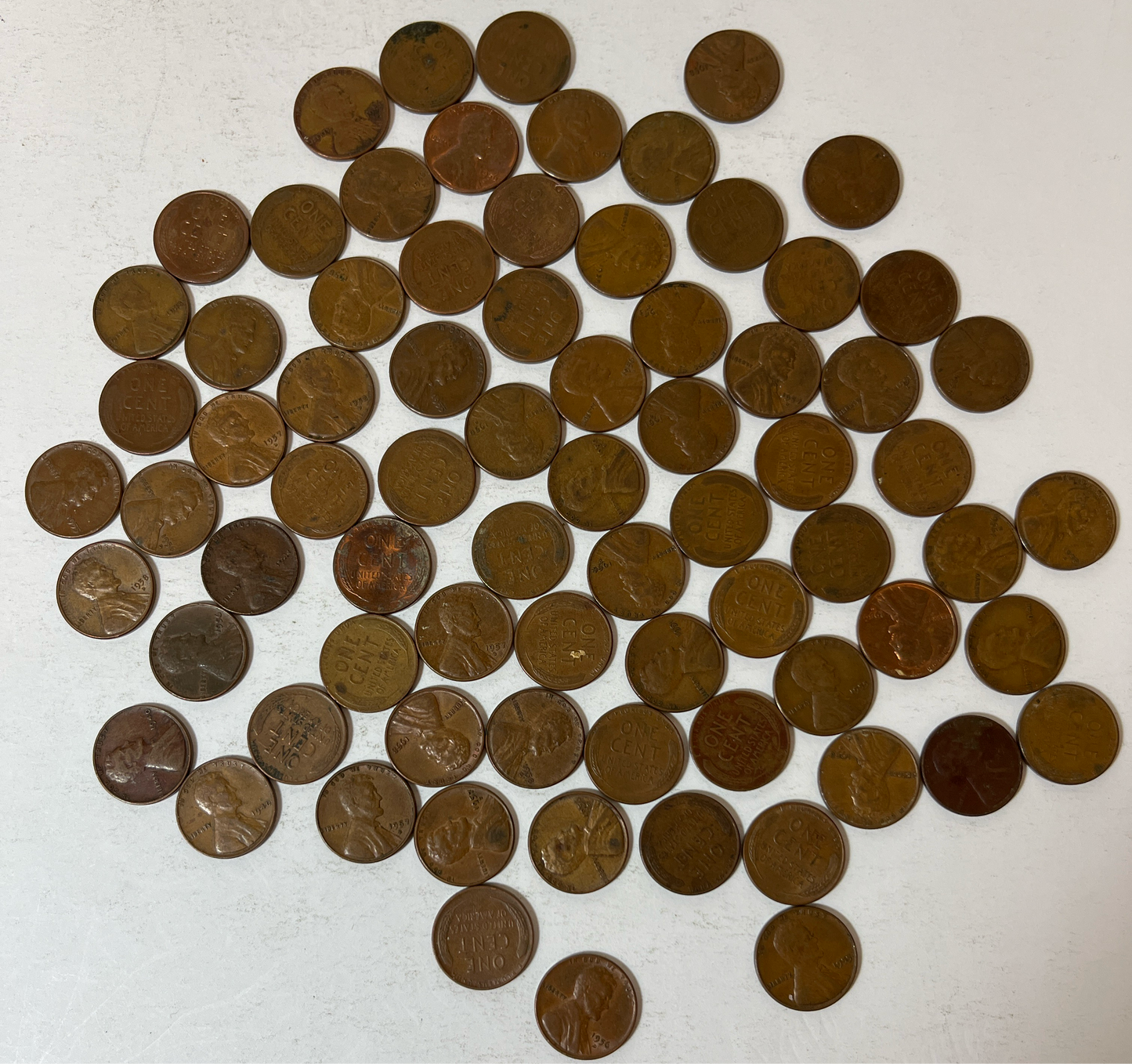 Wheat Pennies 1910-1959