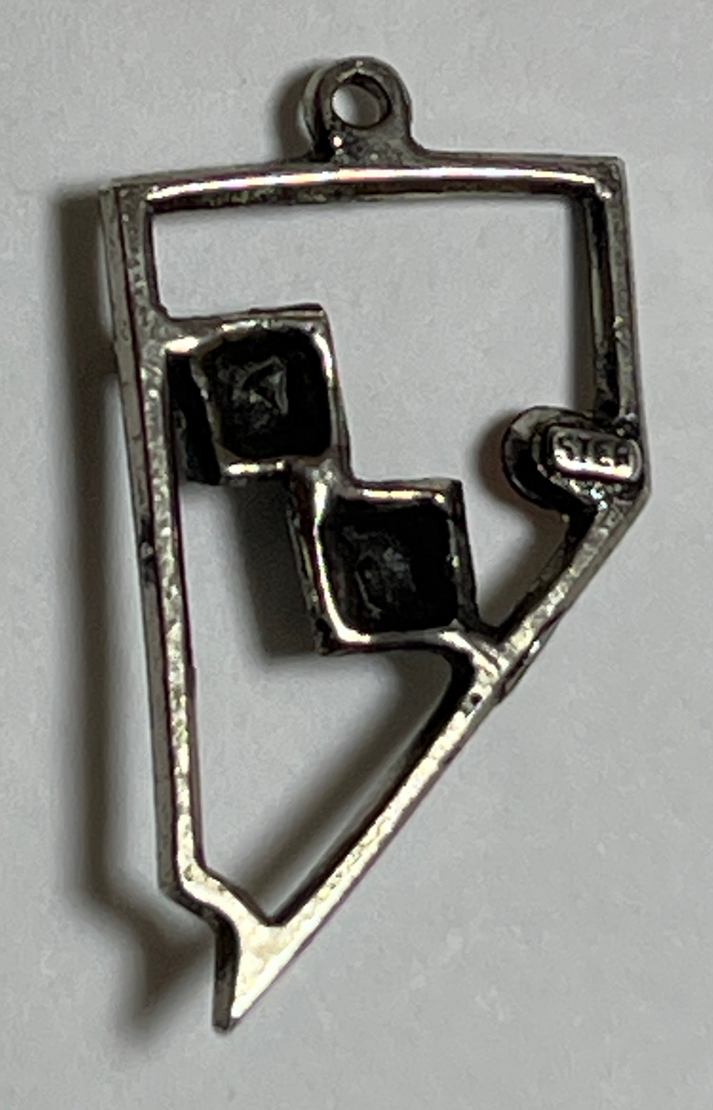 Sterling Silver Nevada Charm