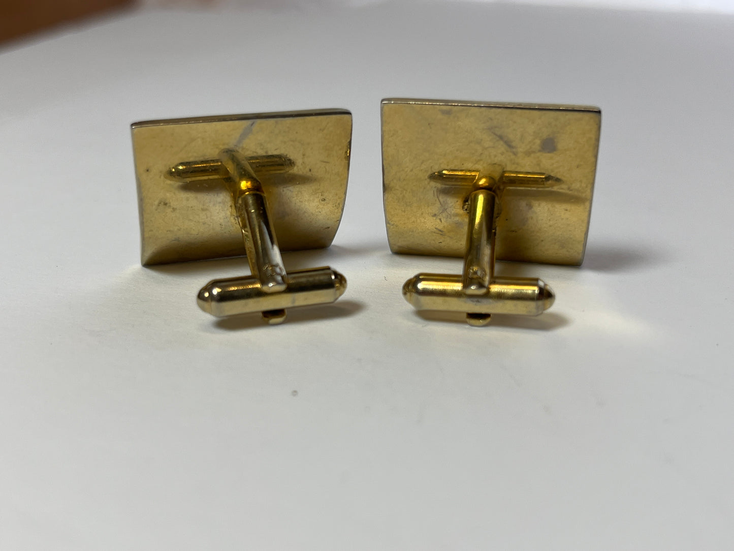 Harness Racing Gold Tone Cufflinks