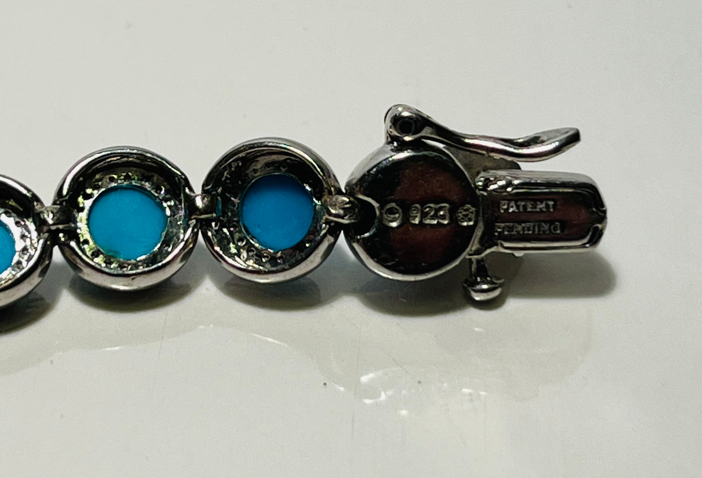 Sterling Silver & Turquoise Pendant & Bracelet