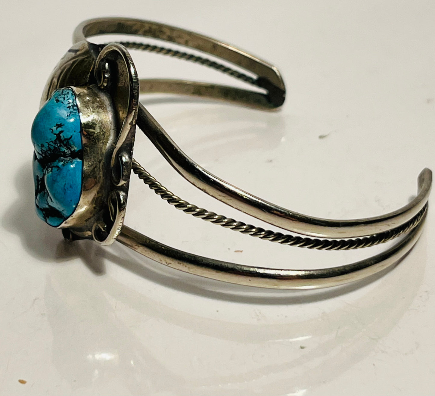 Cuff Bracelet with Turquoise