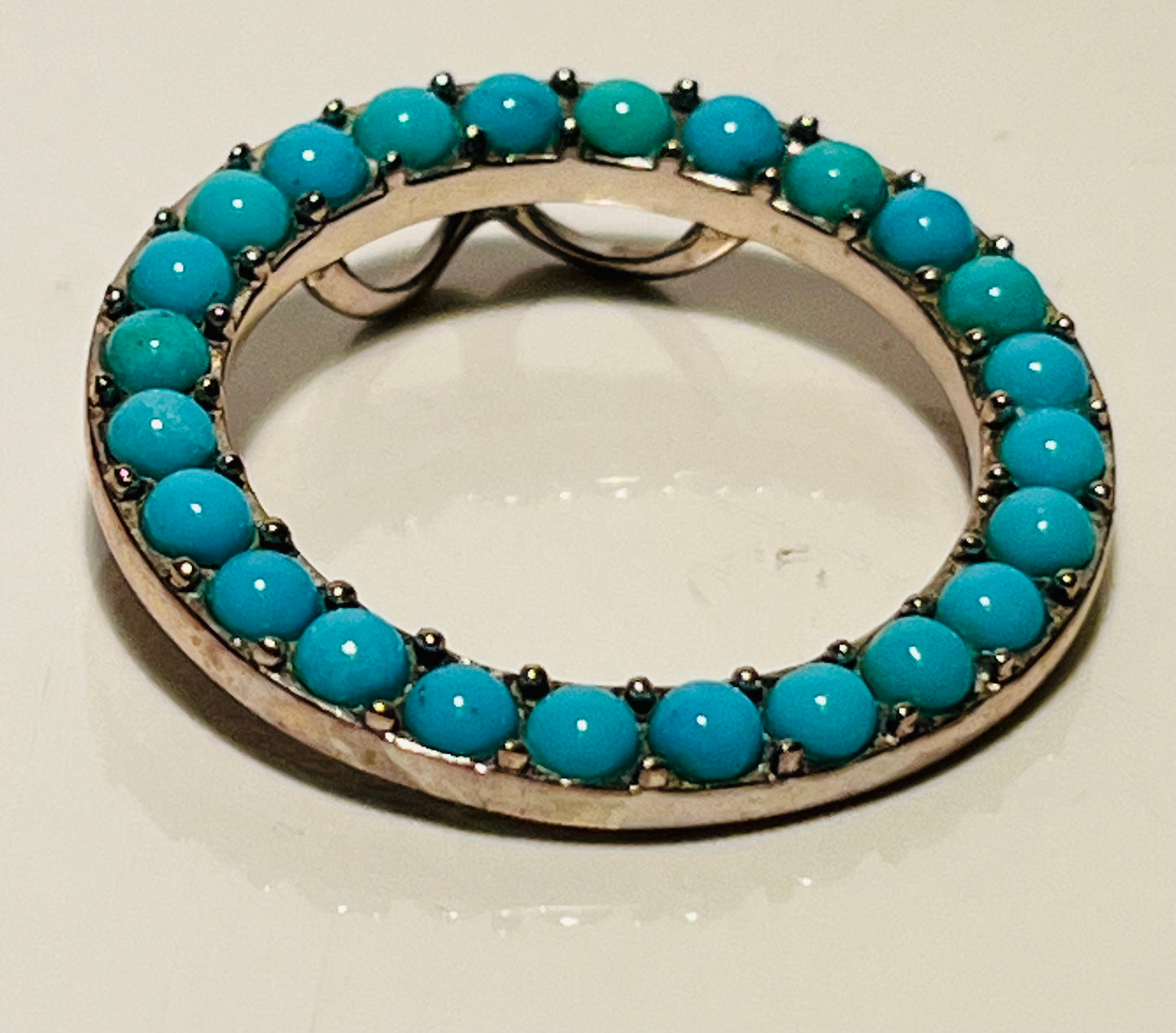 Sterling Silver & Turquoise Pendant & Bracelet