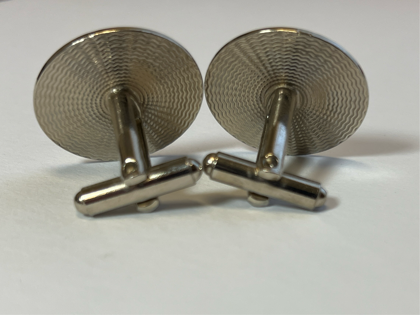 Vintage Two-Tone Harness Racing Cufflinks