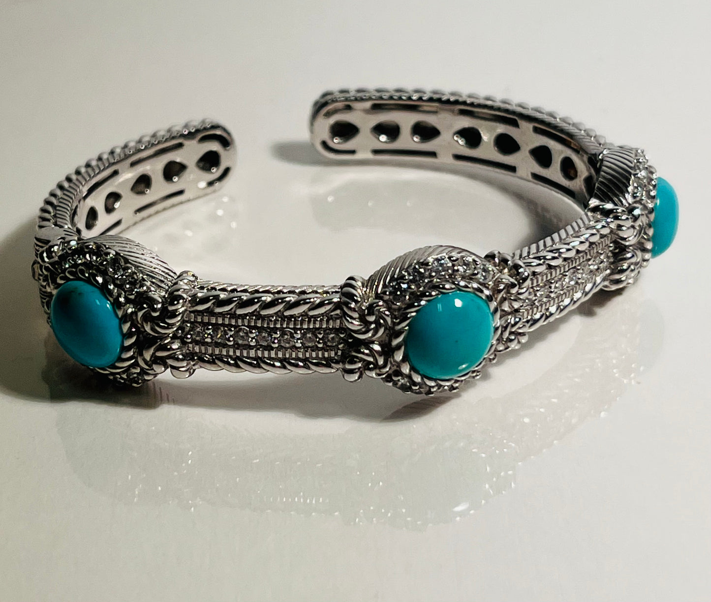 Sterling Silver & Turquoise Judith Ripka Set