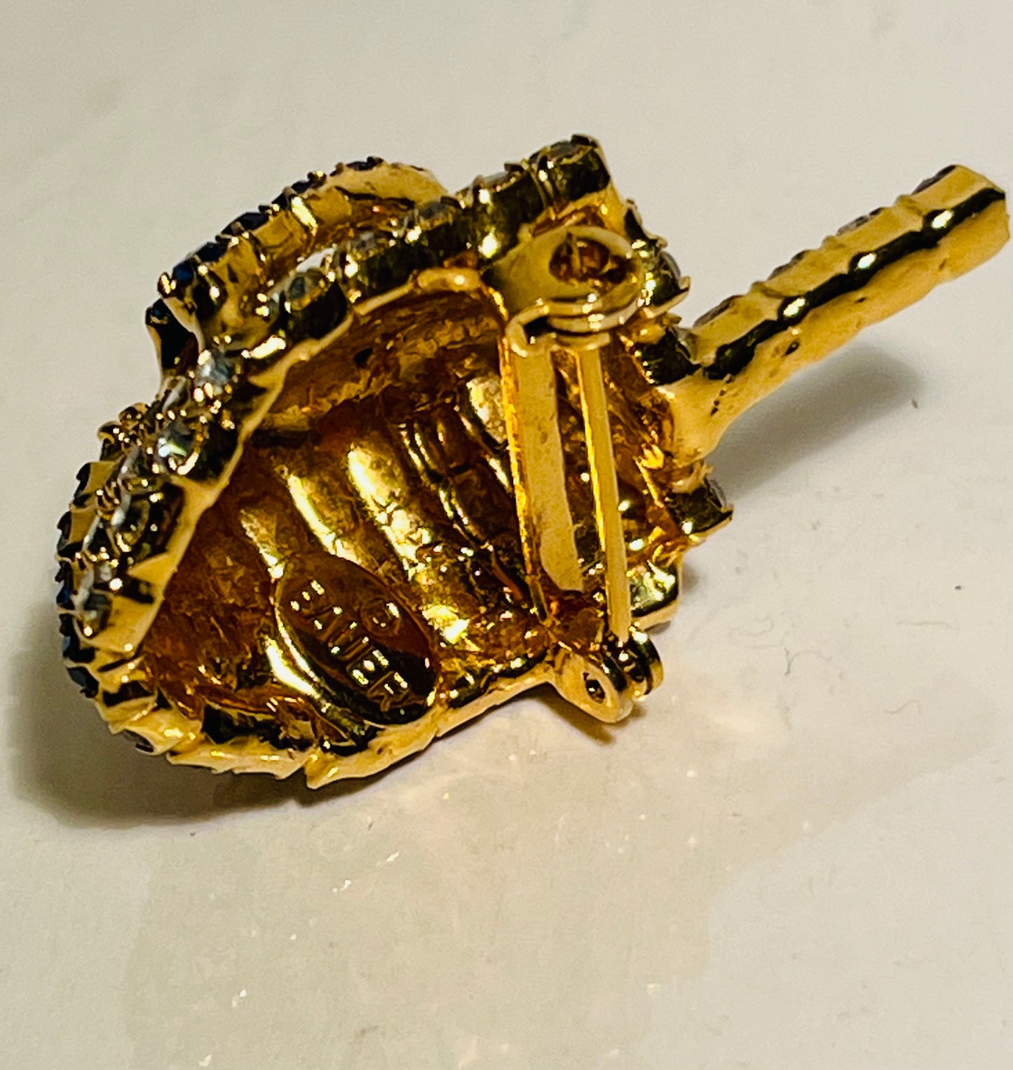 Vintage Bauer Dreidel Brooch