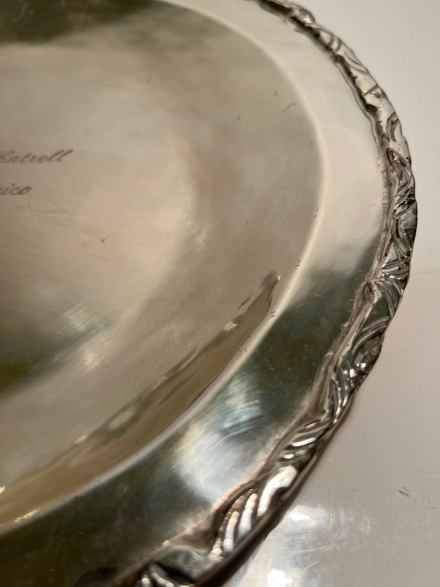 Sterling Silver Shallow Bowl