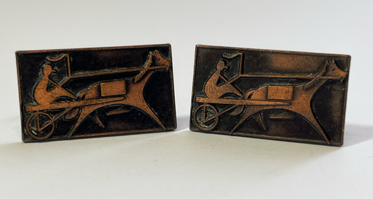 Vintage Copper Cufflinks