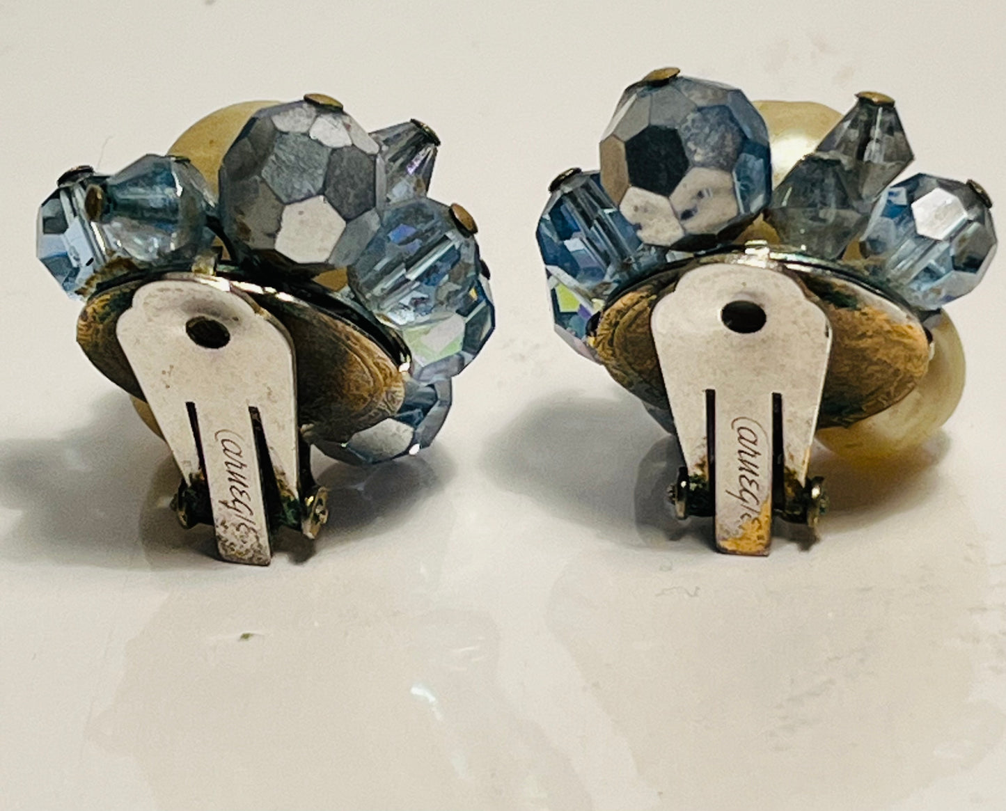 Vintage Carnegie Clip Earrings