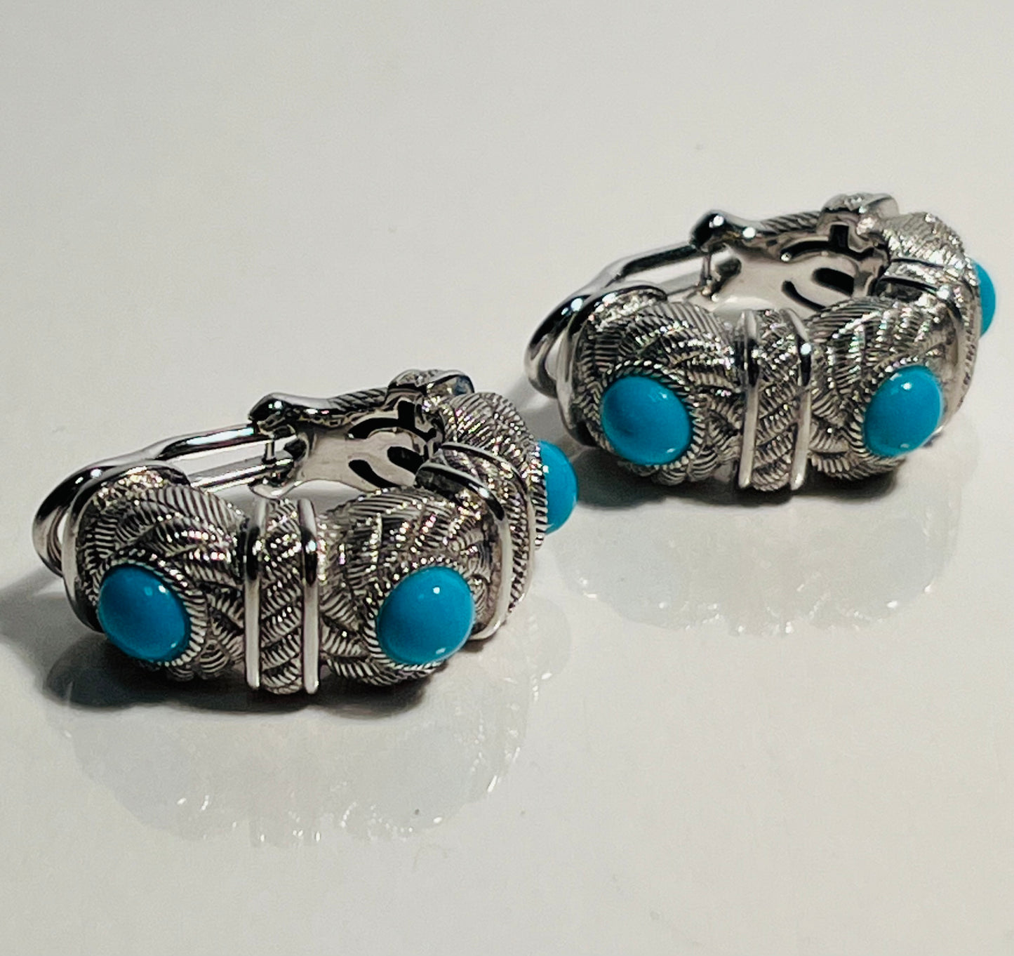 Sterling Silver & Turquoise Judith Ripka Set