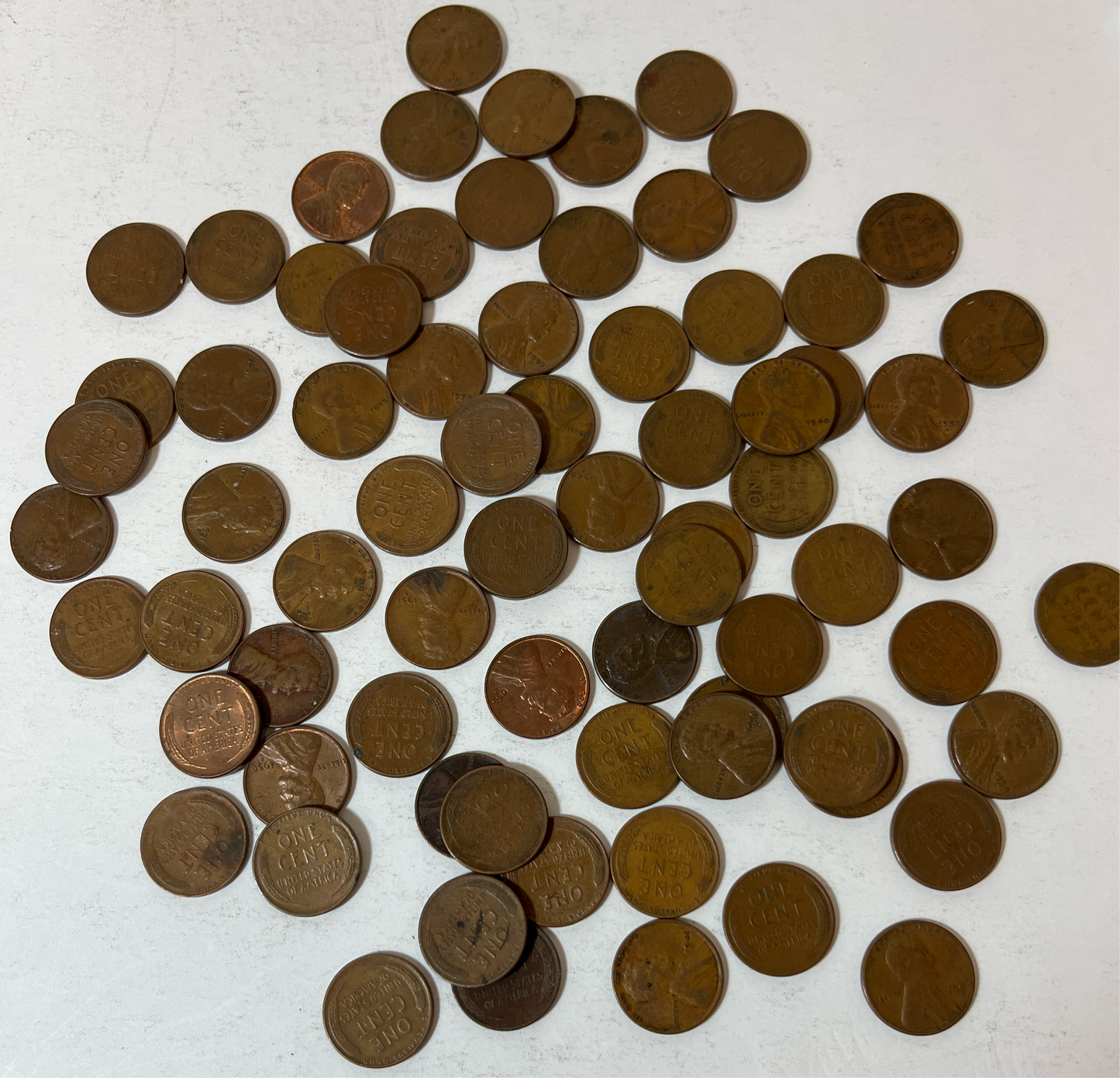 Wheat Pennies 1910-1959