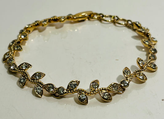 Vintage Bracelet with CZs