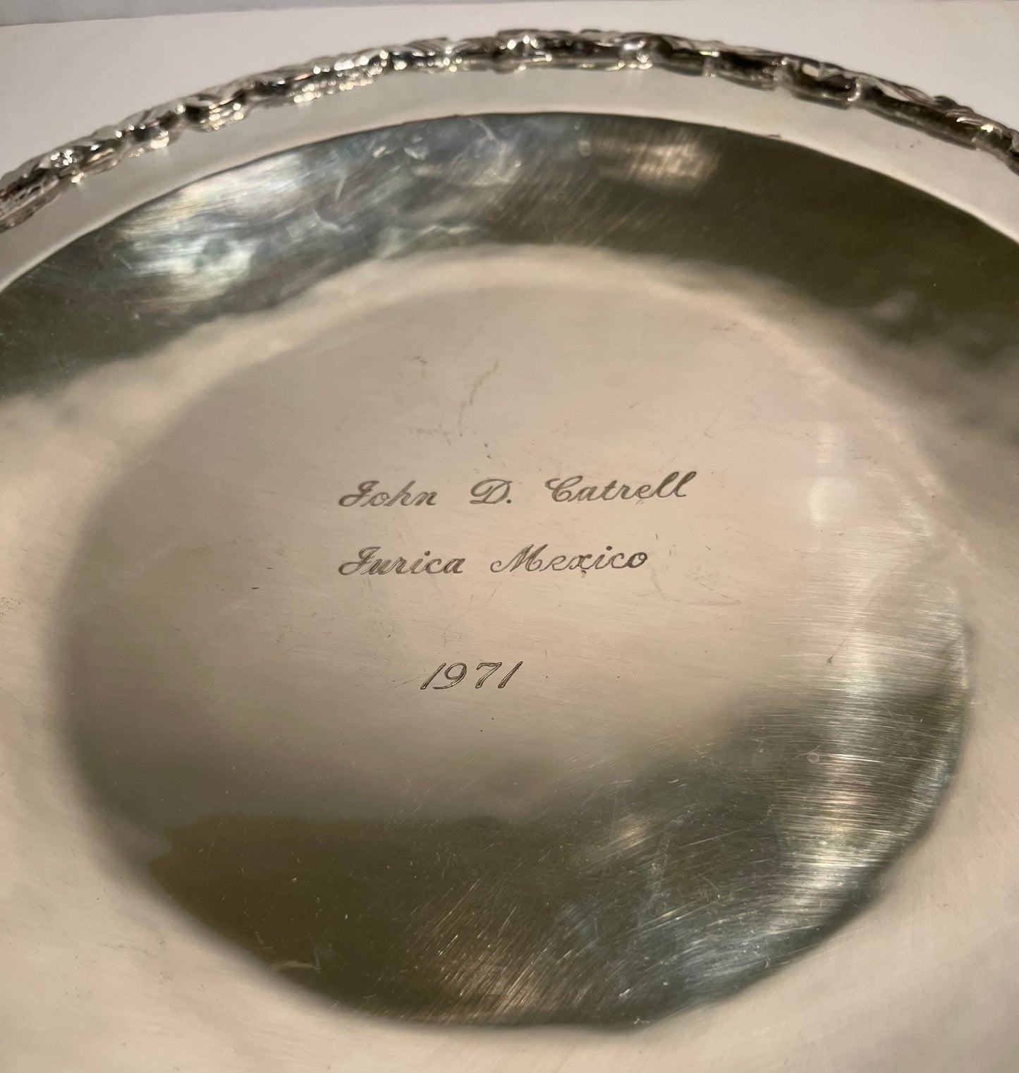 Sterling Silver Shallow Bowl