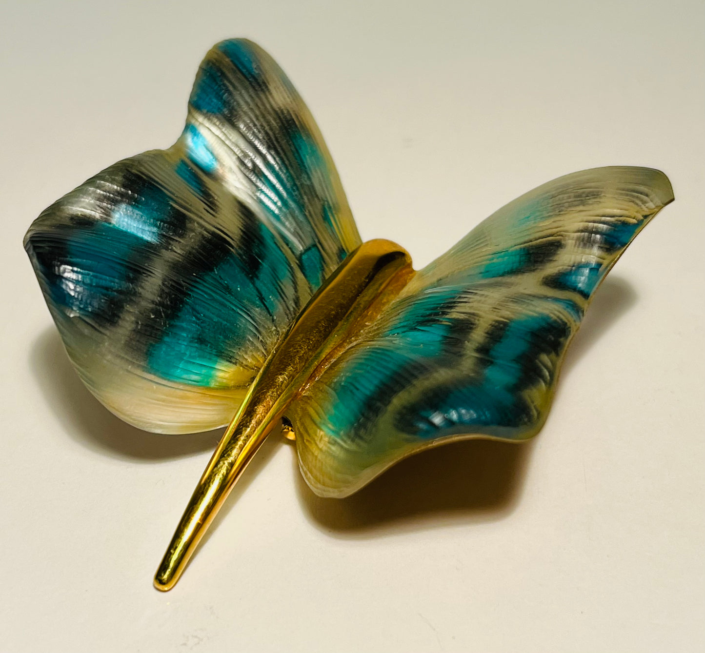 Alexis Bittar Lucite Butterfly Pendant