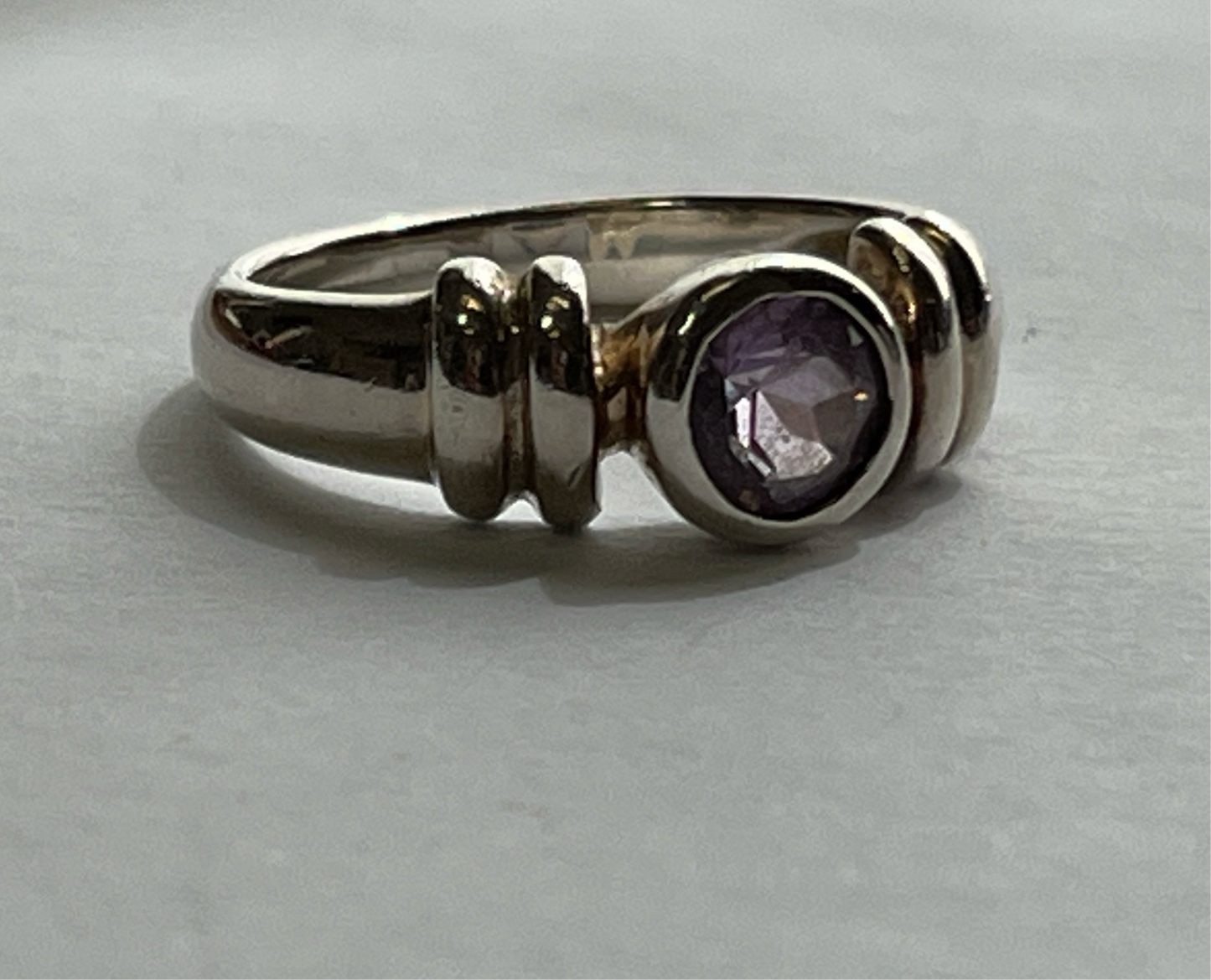 Sterling Silver Amethyst Ring