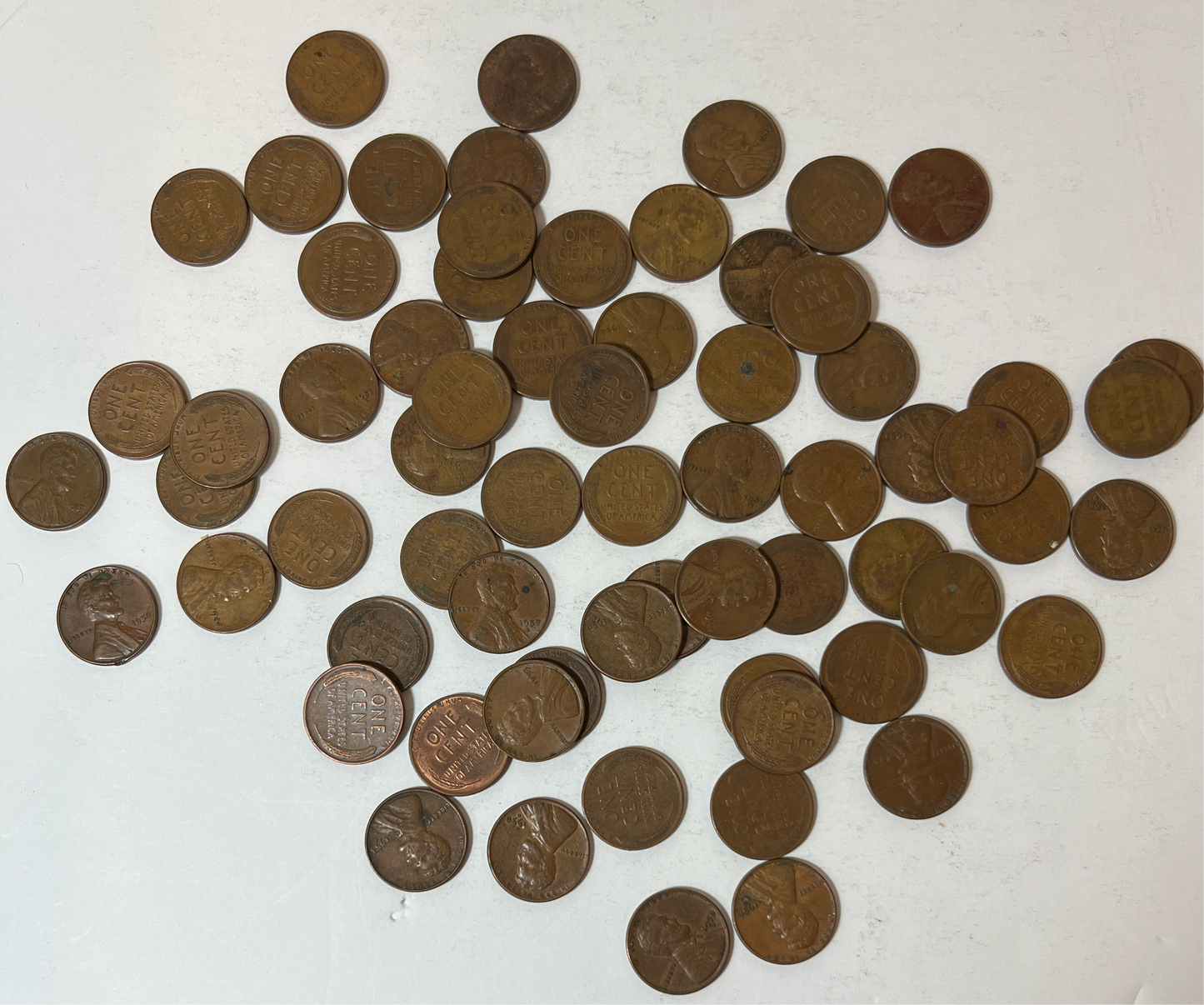 Wheat Pennies 1910-1959