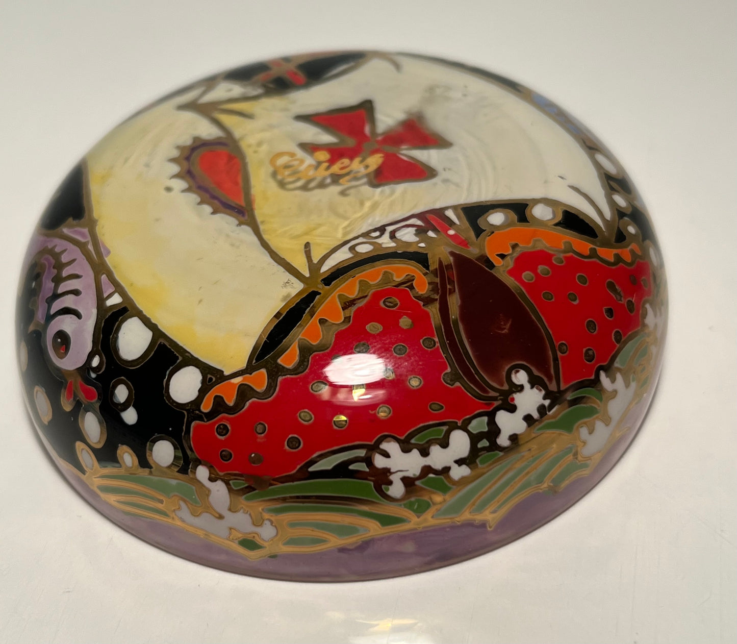 Hand Painted Trinket Bowl