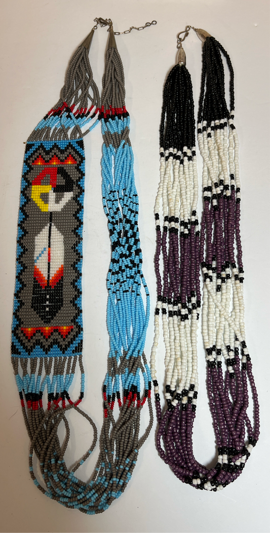 Two Beaded Necklaces