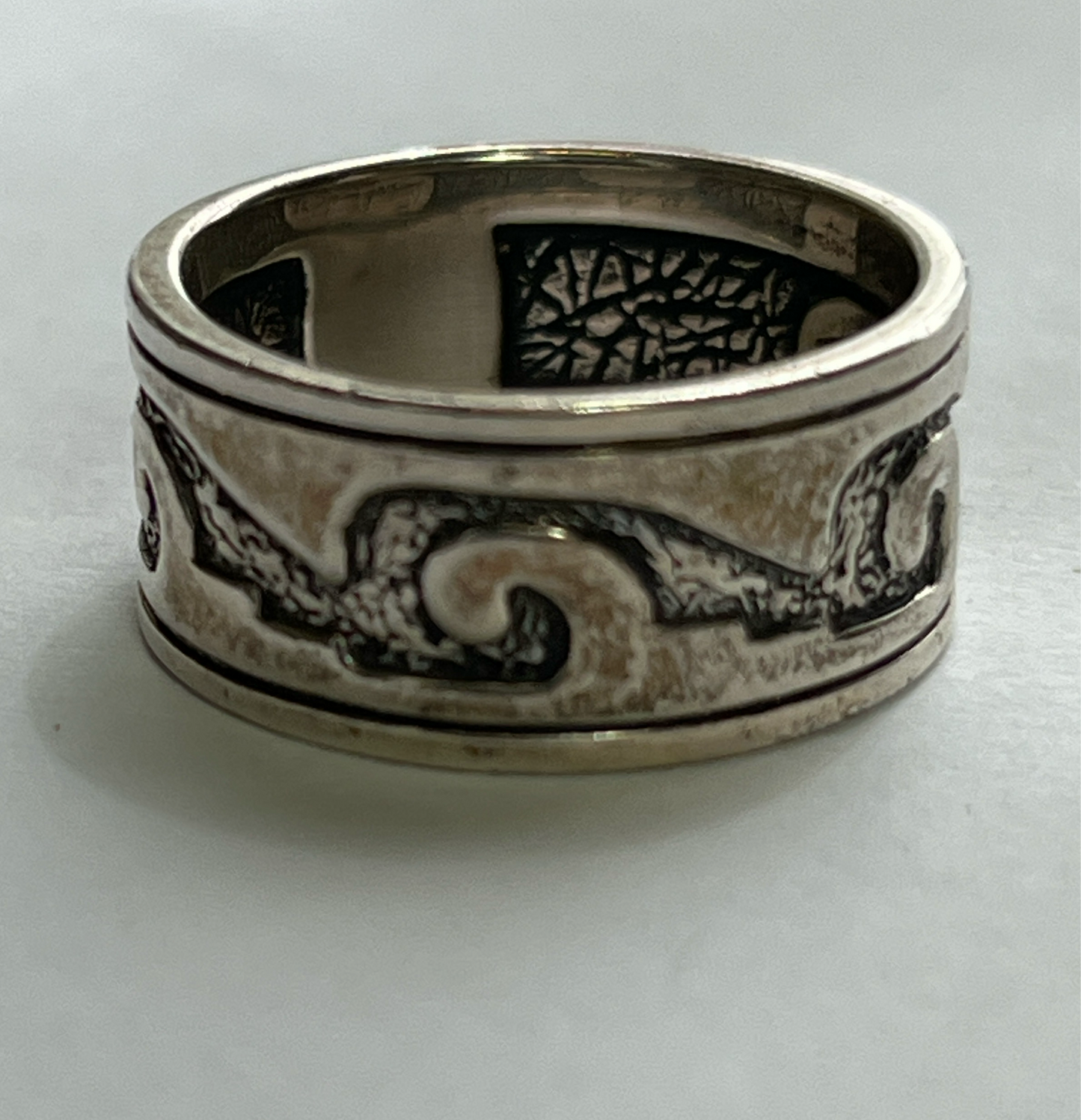 Navajo Thomas Singer Sterling Silver Ring