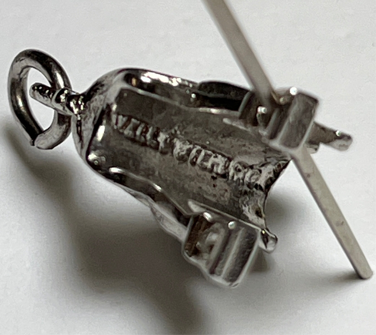 Wells Sterling Silver Saddle Charm