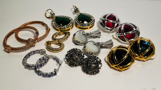 Eight Pairs of Earrings