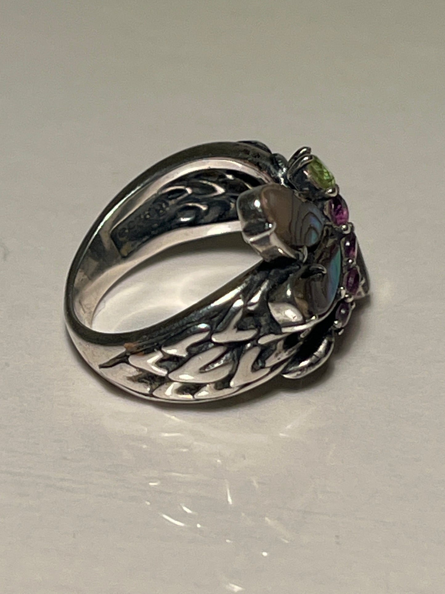 Carolyn Pollock Sterling Silver Firefly Ring